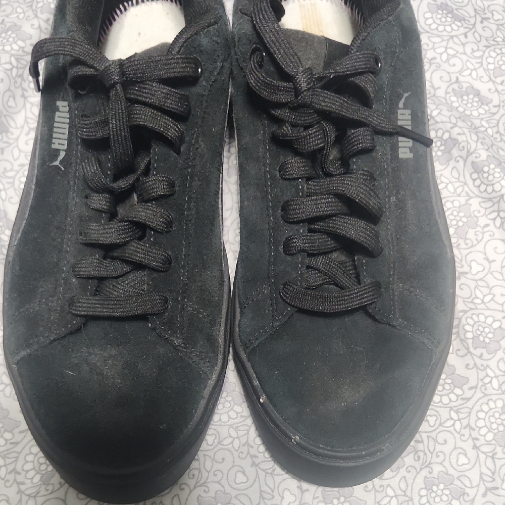 Puma Women's 9 Black Sneakers Platform Shoes Mens 7.5 Street Wear